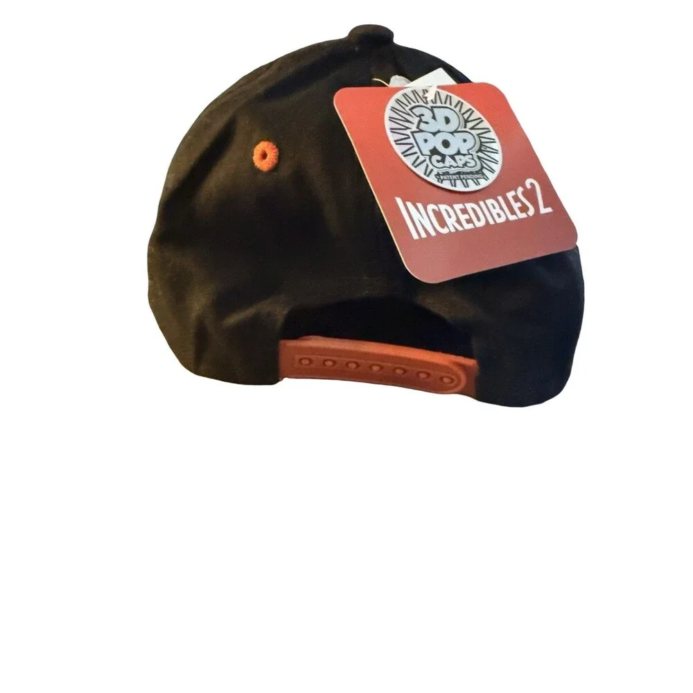 Disney Pixar Incredibles 2 Hat Adjustable Snapback Cap Parr Family Logo New